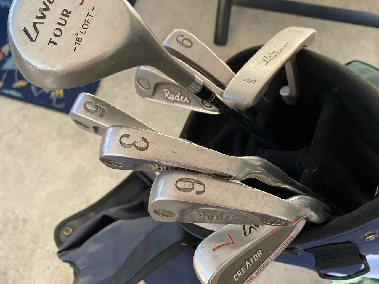 Billede 2 - Bærebag incl golfjern