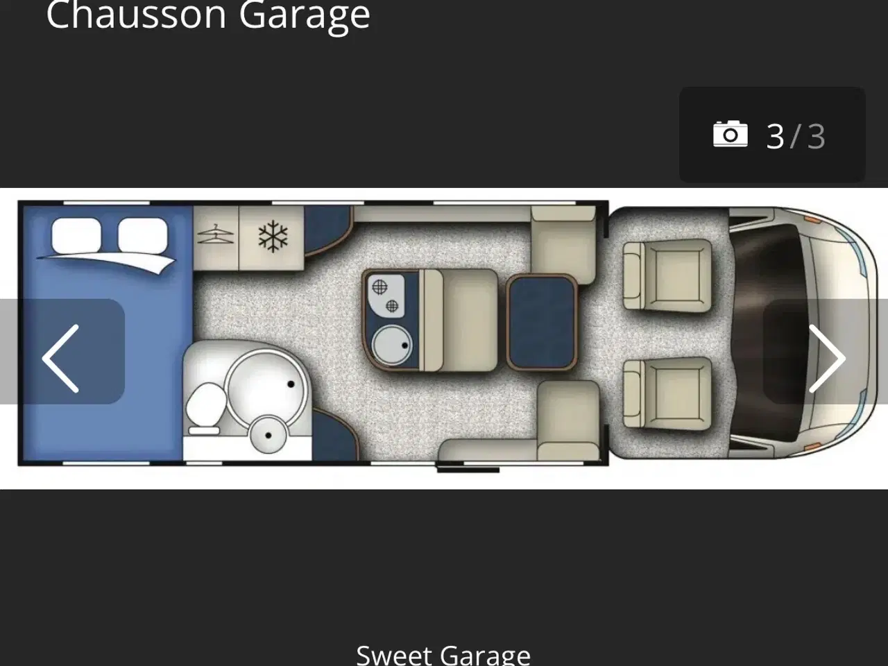 Billede 17 - Fiat Chausson autocamper