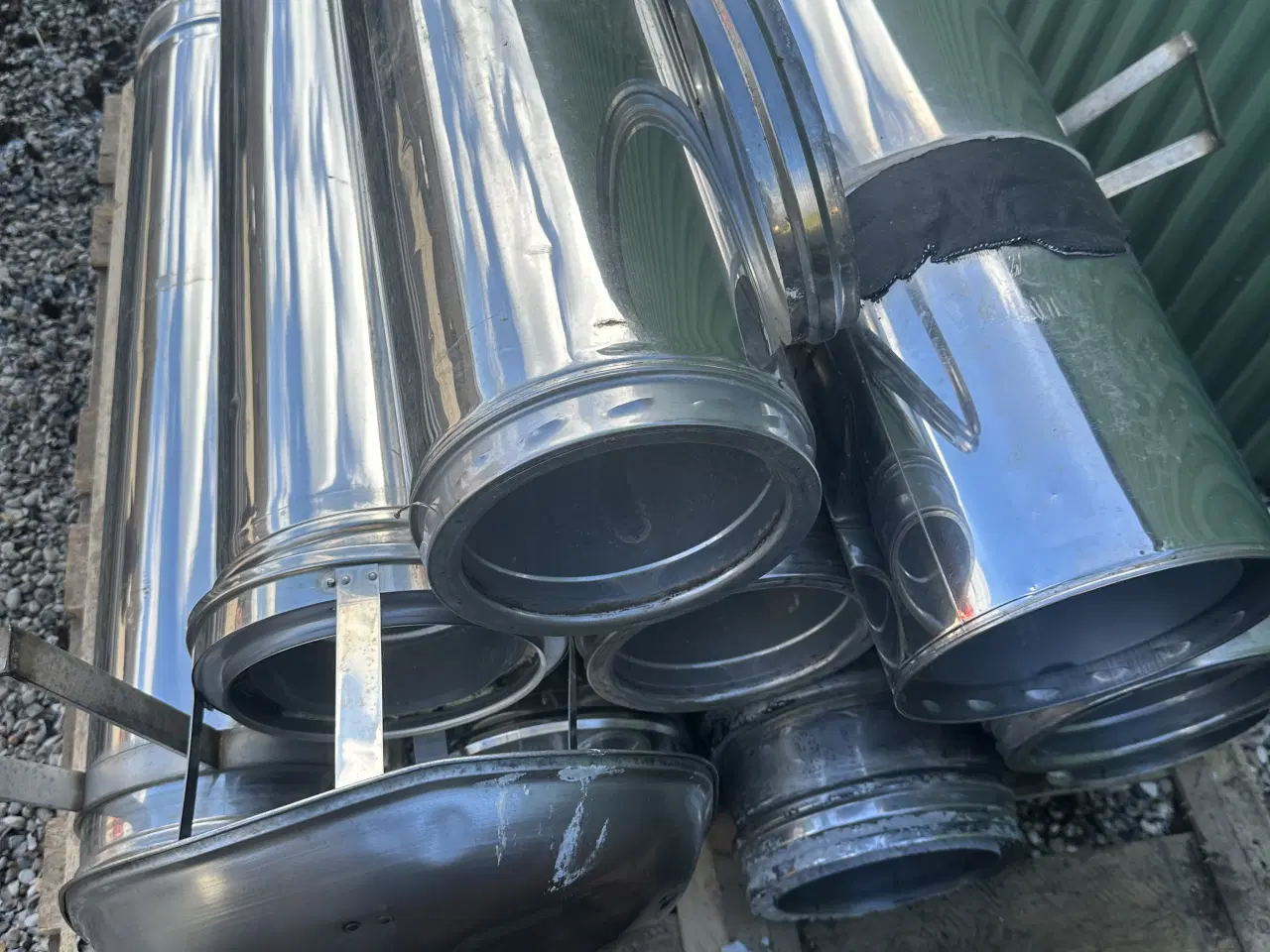 Billede 1 - Skorsten, rustfri