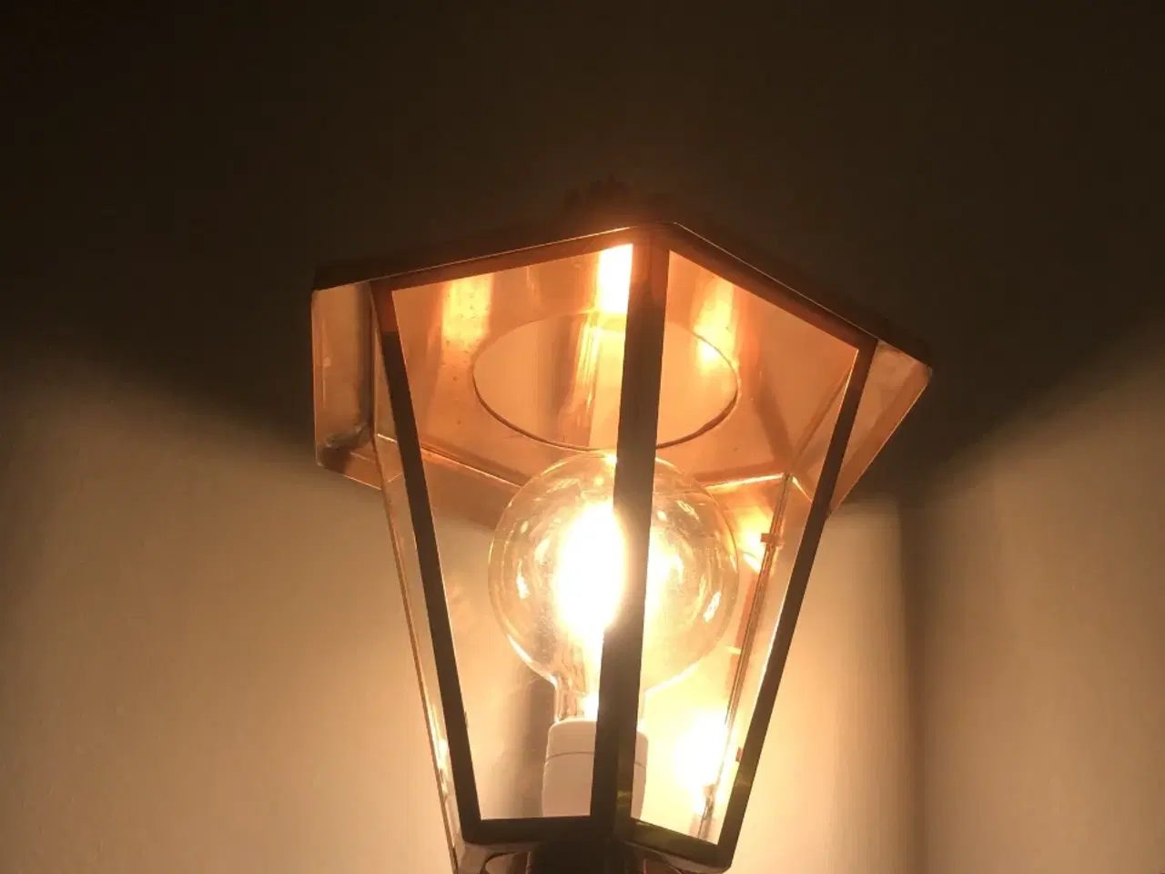 Billede 2 - Stor flot lampe/ lanterne 
