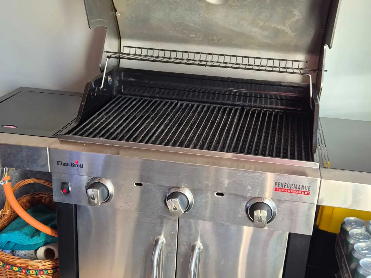 Billede 6 - Char-broil gasgrill med 2 sideborde