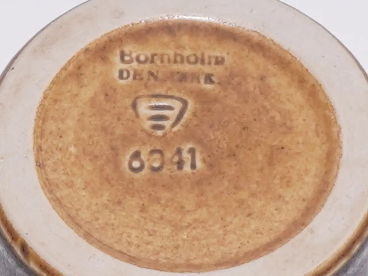 Billede 4 - Ældre skål med harepelsglasur fra Michael Andersen