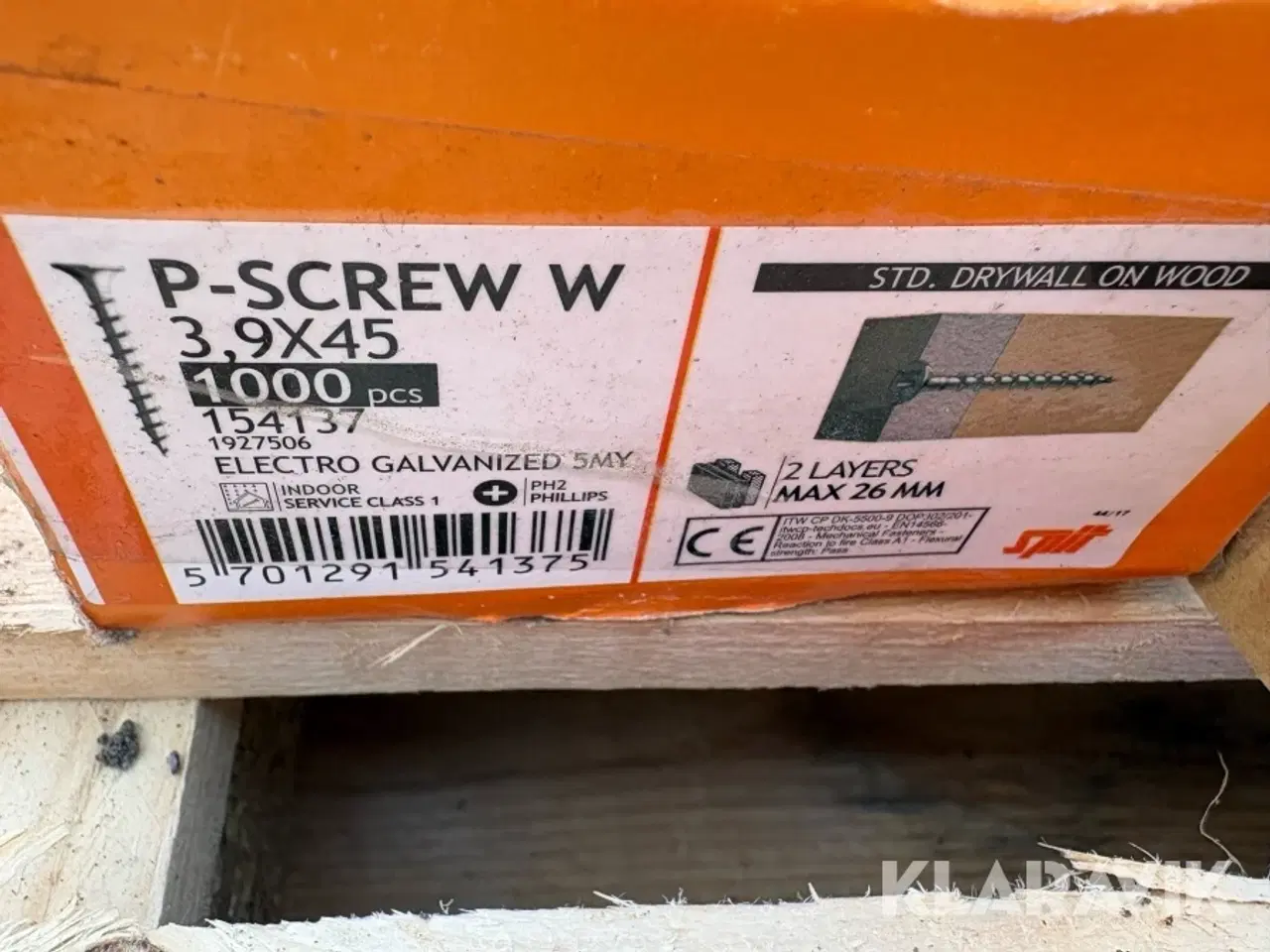 Billede 8 - Gipsskruer lot