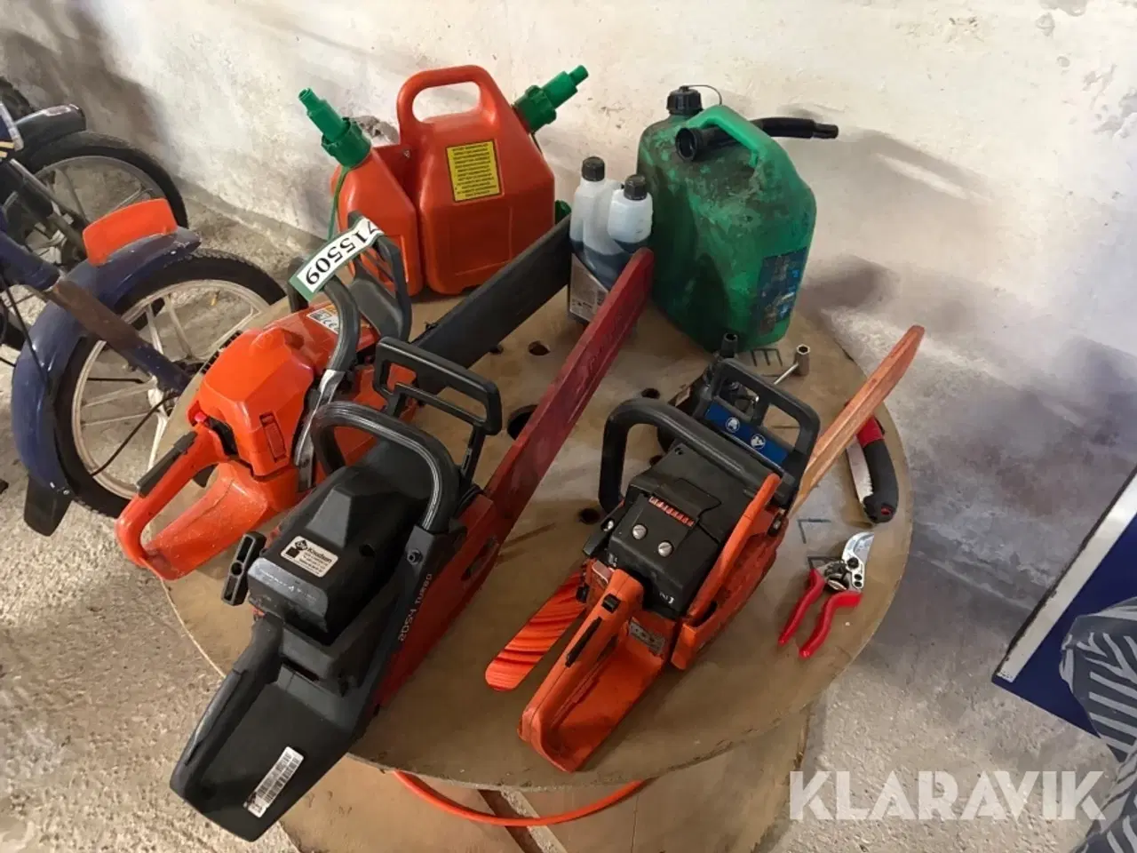 Billede 1 - Lot: motorsave og diverse