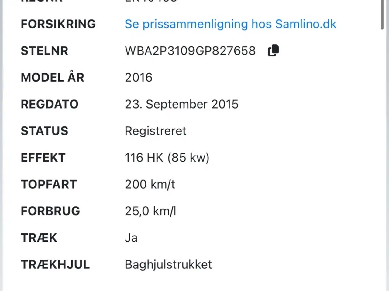 Billede 10 - BMW 116 3-dørs hatchback 