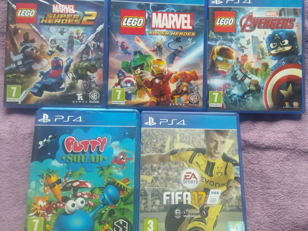 Billede 1 - 6 stk. Ps4 spil