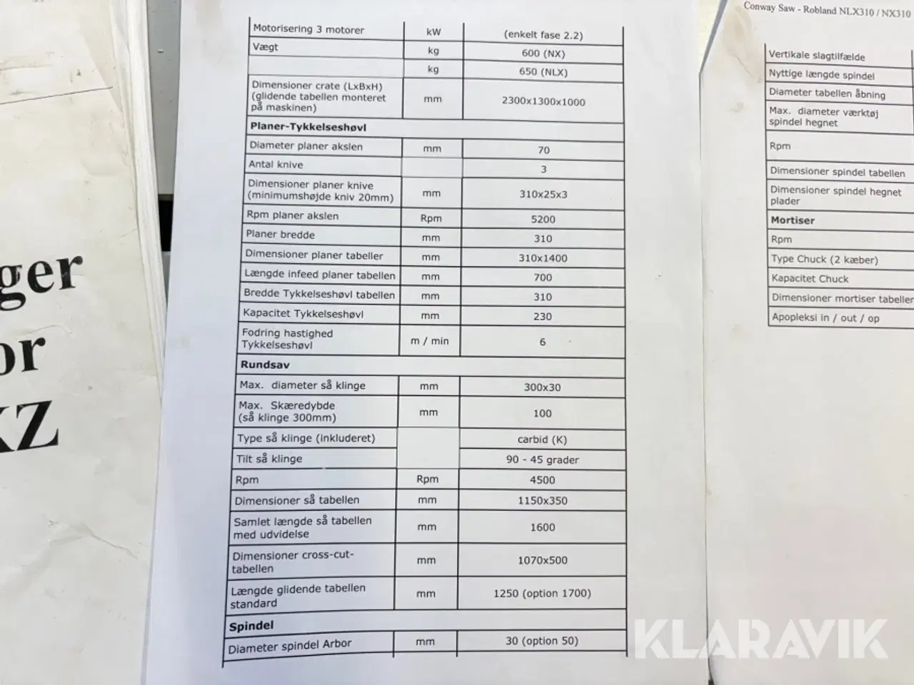 Billede 8 - Kombi maskine Robland NLX 310