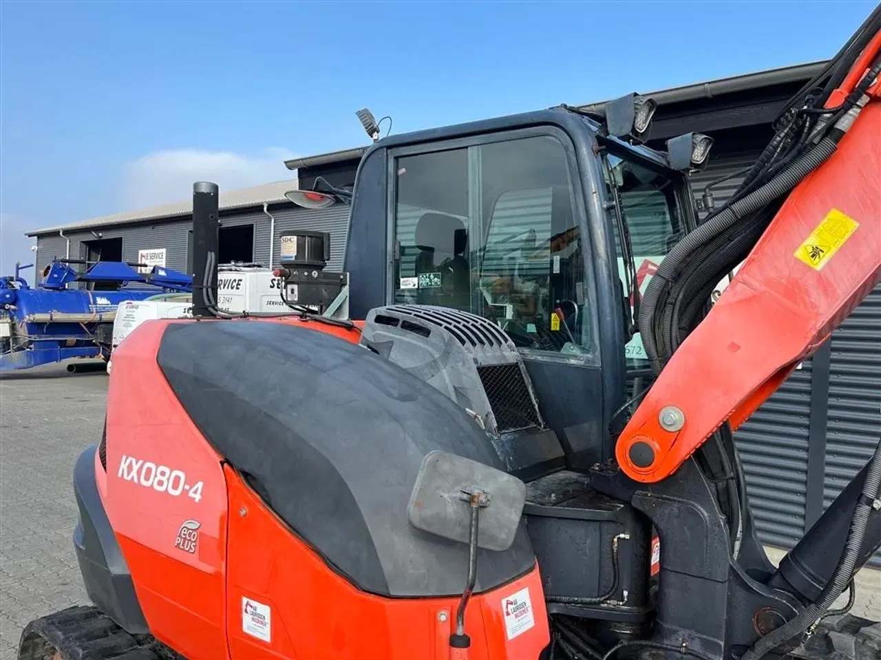 Billede 15 - Kubota KX080-4 Rotortilt centralsmørring