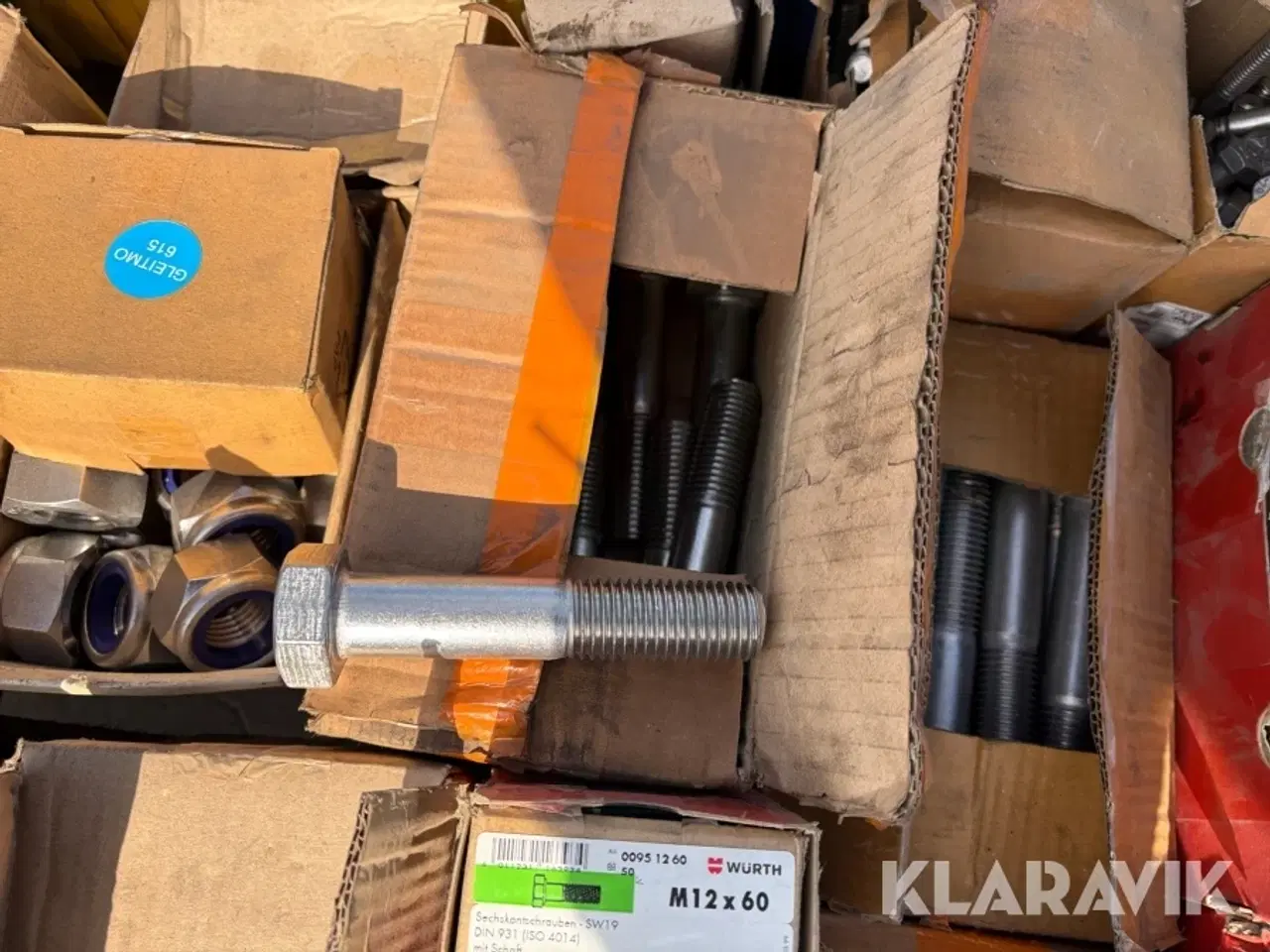 Billede 12 - Rustfri bolte og møtrikker blandet 140 kg