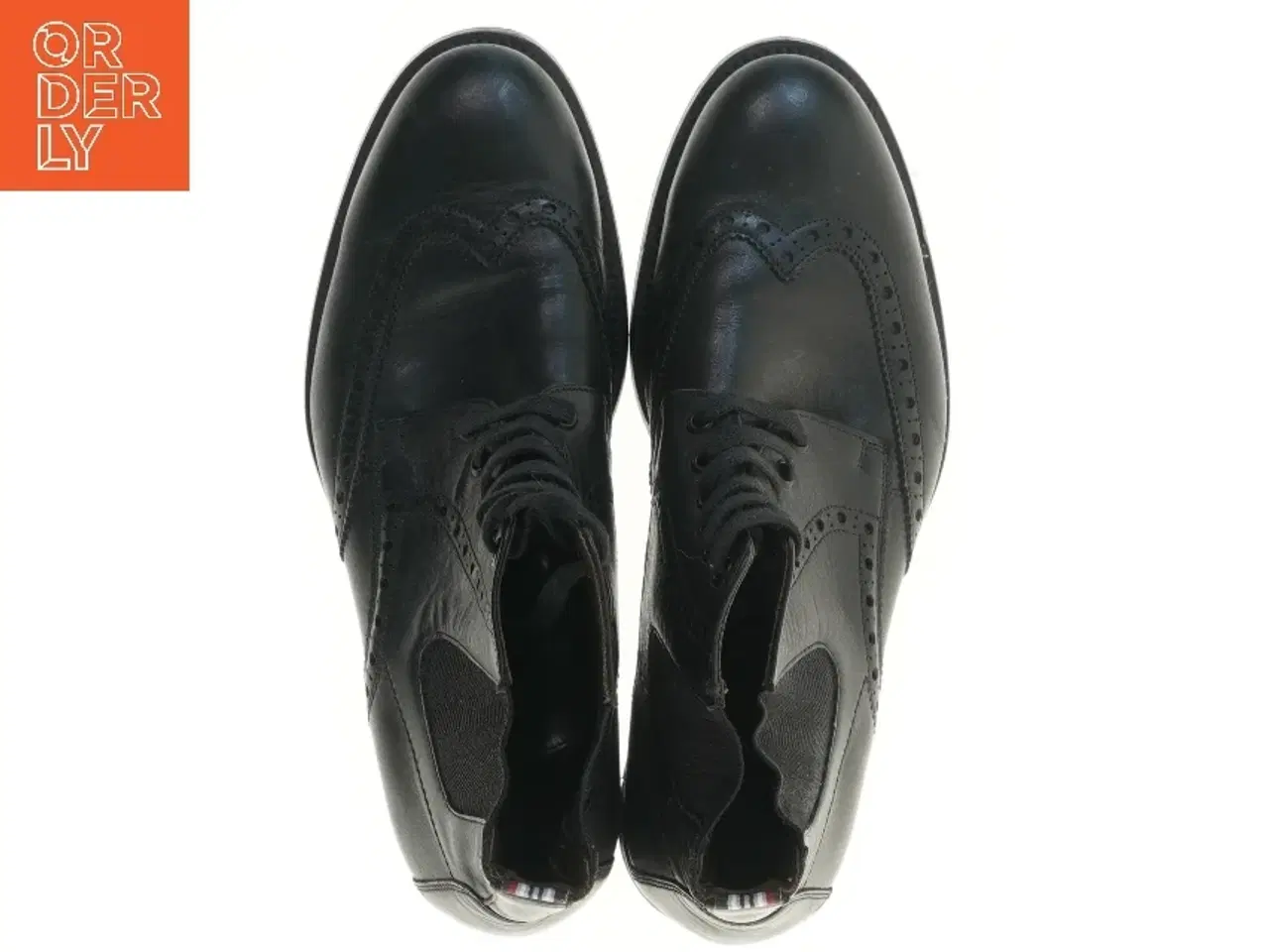 Billede 2 - Sort lloyd herrestøvle med brogue detaljer fra Lloyd (str. 42 )