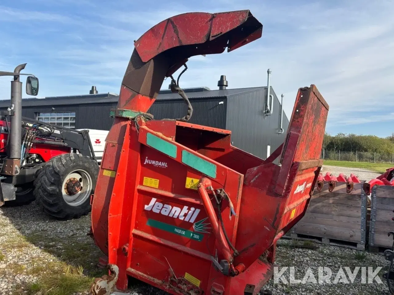 Billede 3 - Halmblæser/Strømaskin Jeantil Paileuse P2800GTF