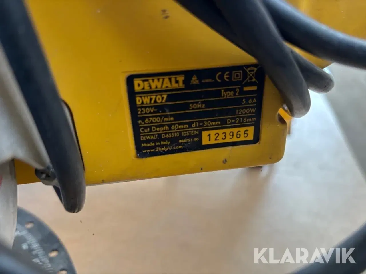 Billede 11 - Bordrundsav + kapsav Dewalt DW743 + DW707