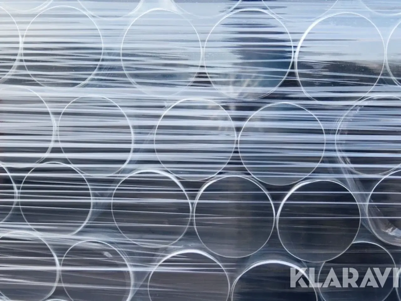 Billede 2 - Nedløbsrør zink Ø76 mm 50 styk à 2500 mm