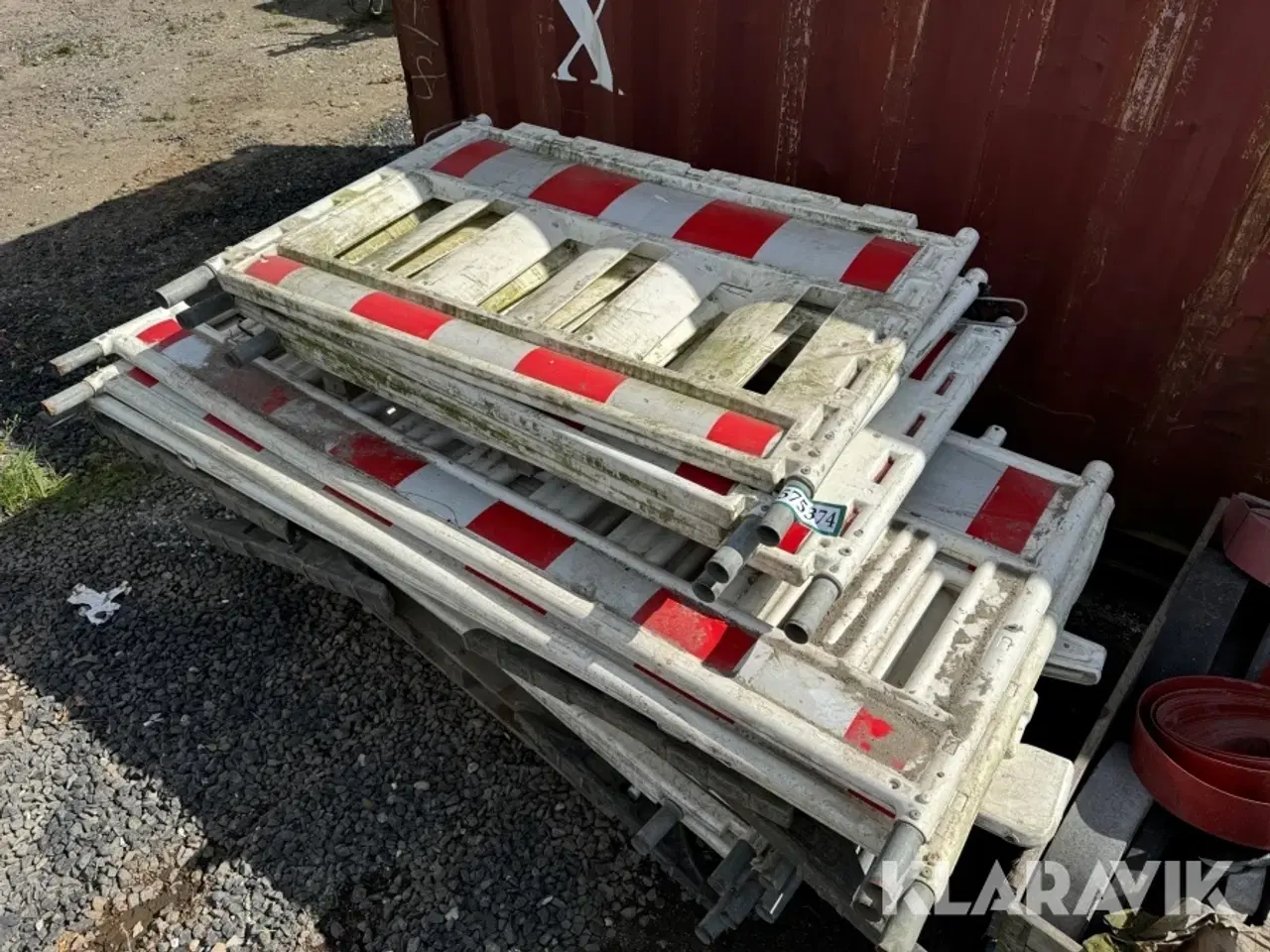 Billede 1 - Afspærring