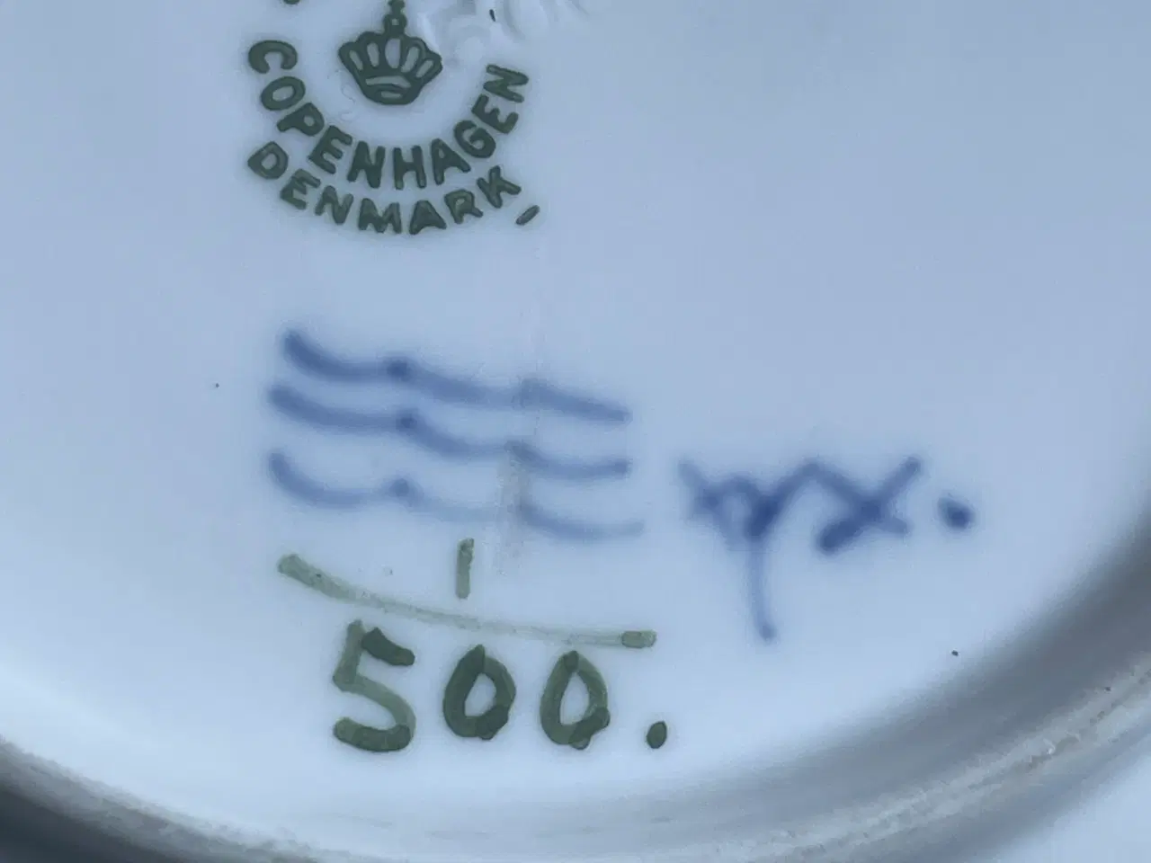 Billede 3 - Royal Copenhagen musselmalet små dybe tallerkner