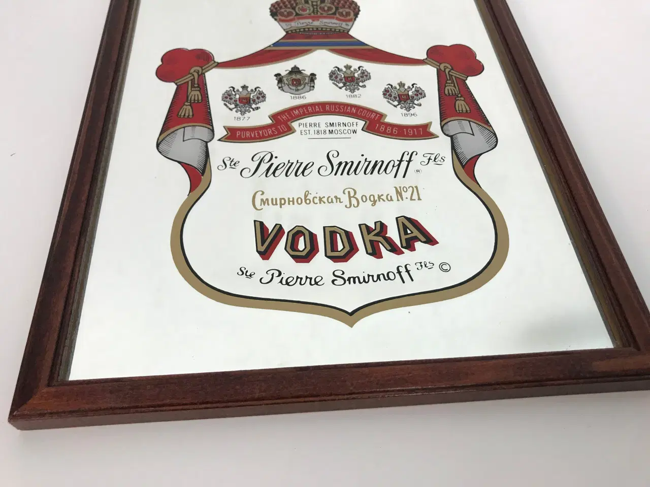 Billede 3 - 'Smirnoff Vodka' spejl