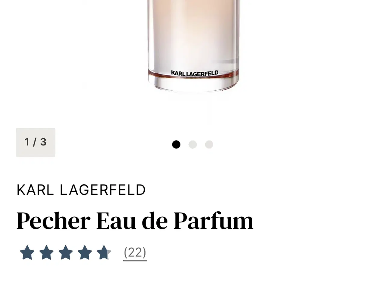 Billede 1 - Parfume karl lagerfeld