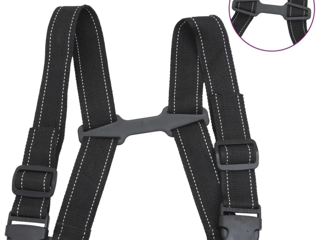 Billede 5 - Waders med støvler og bælte str. 43 mørkegrøn