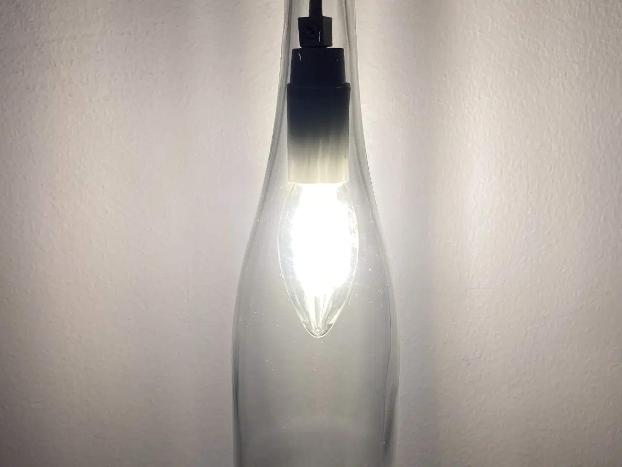 Billede 3 - Lampe pendel af glas