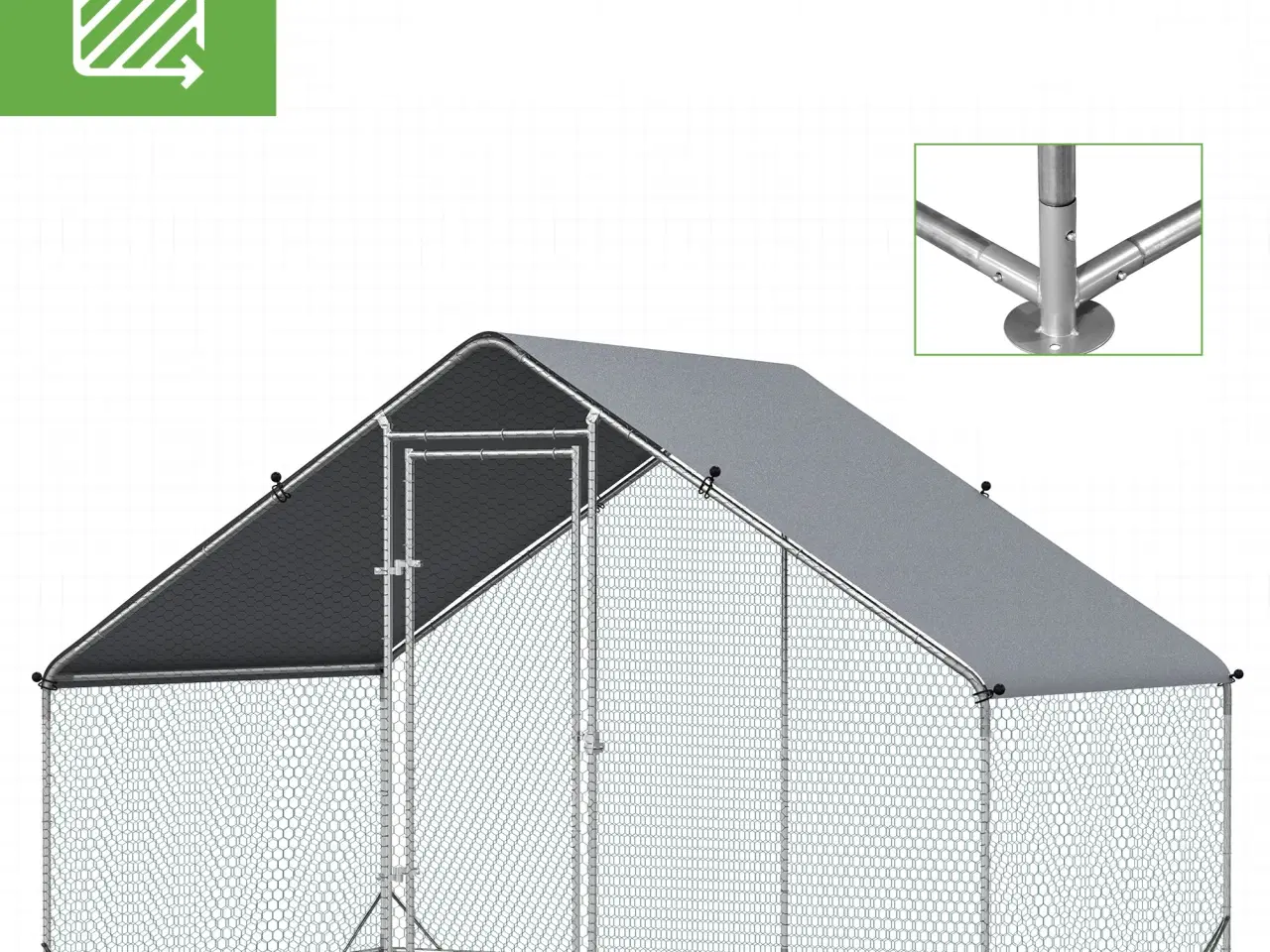 Billede 2 - Hønsegård 6 Kvm