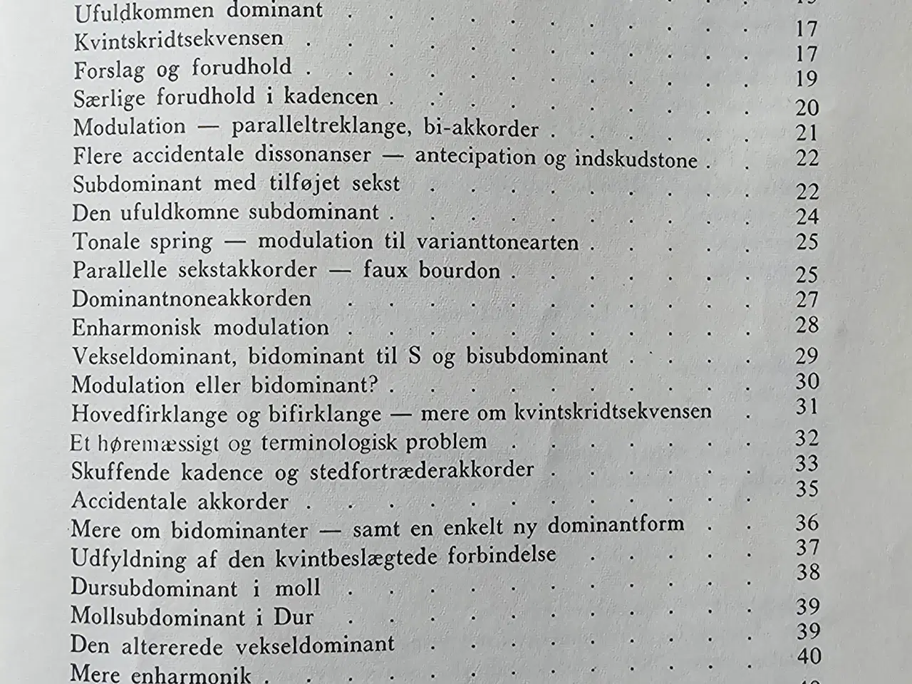 Billede 2 - Harmonilære, teksthæfte af Svend Westergaard