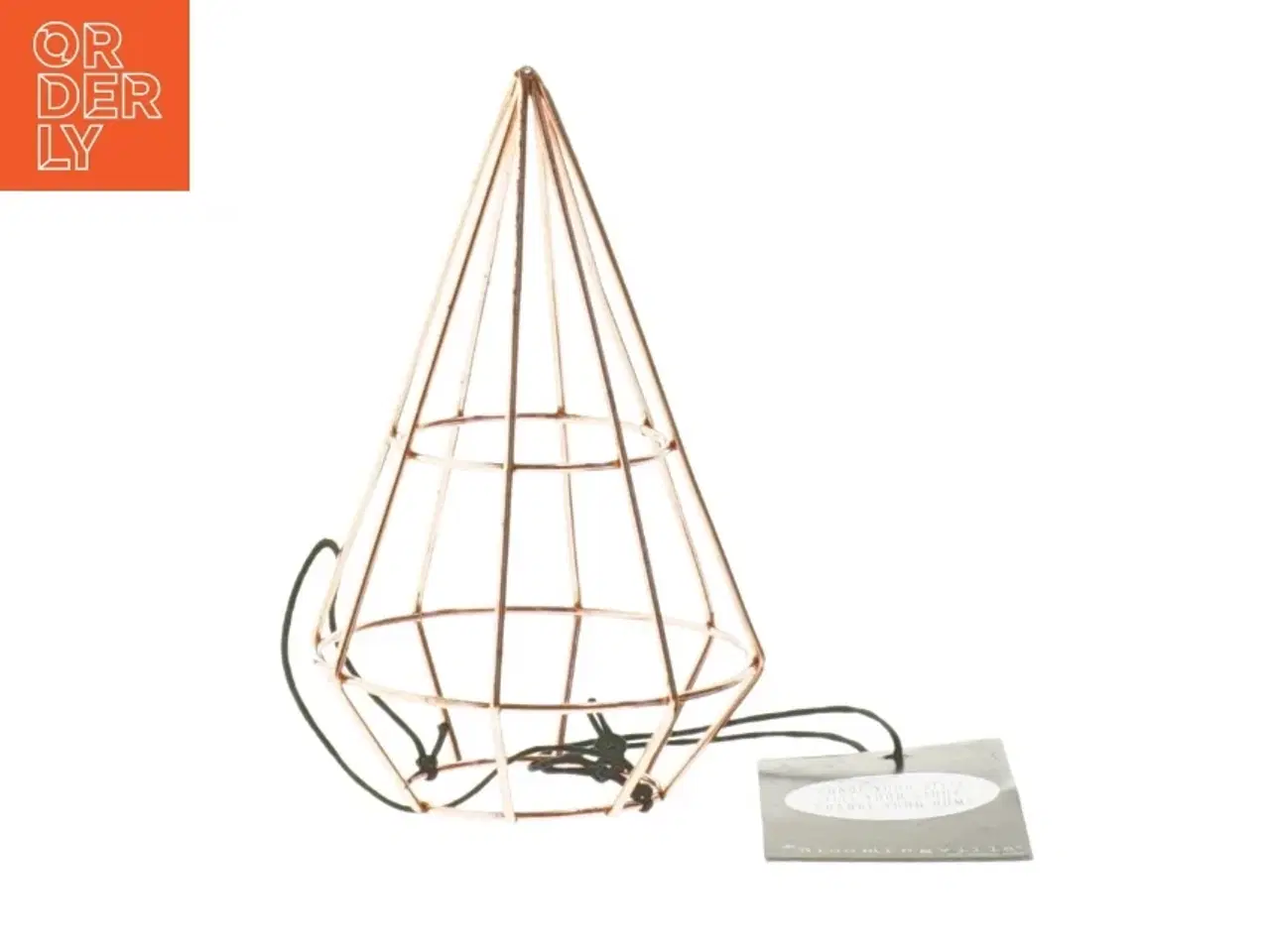 Billede 1 - Kobber pendel cage lampe fra Bloomingville fra Bloomingville (str. 12 cm)