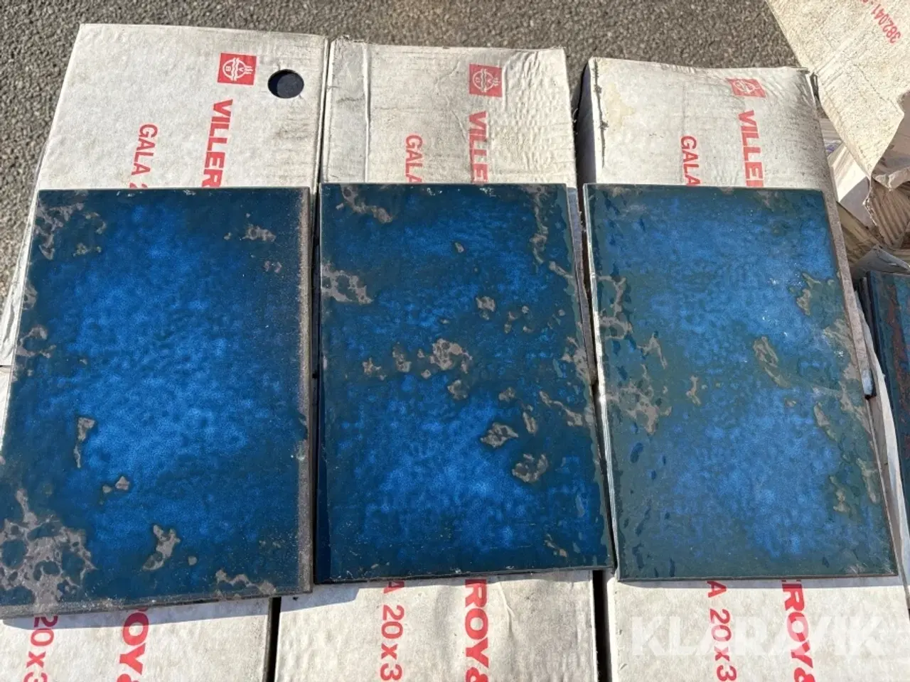 Billede 5 - Fliser V&B gala blå - 29,58 kvm