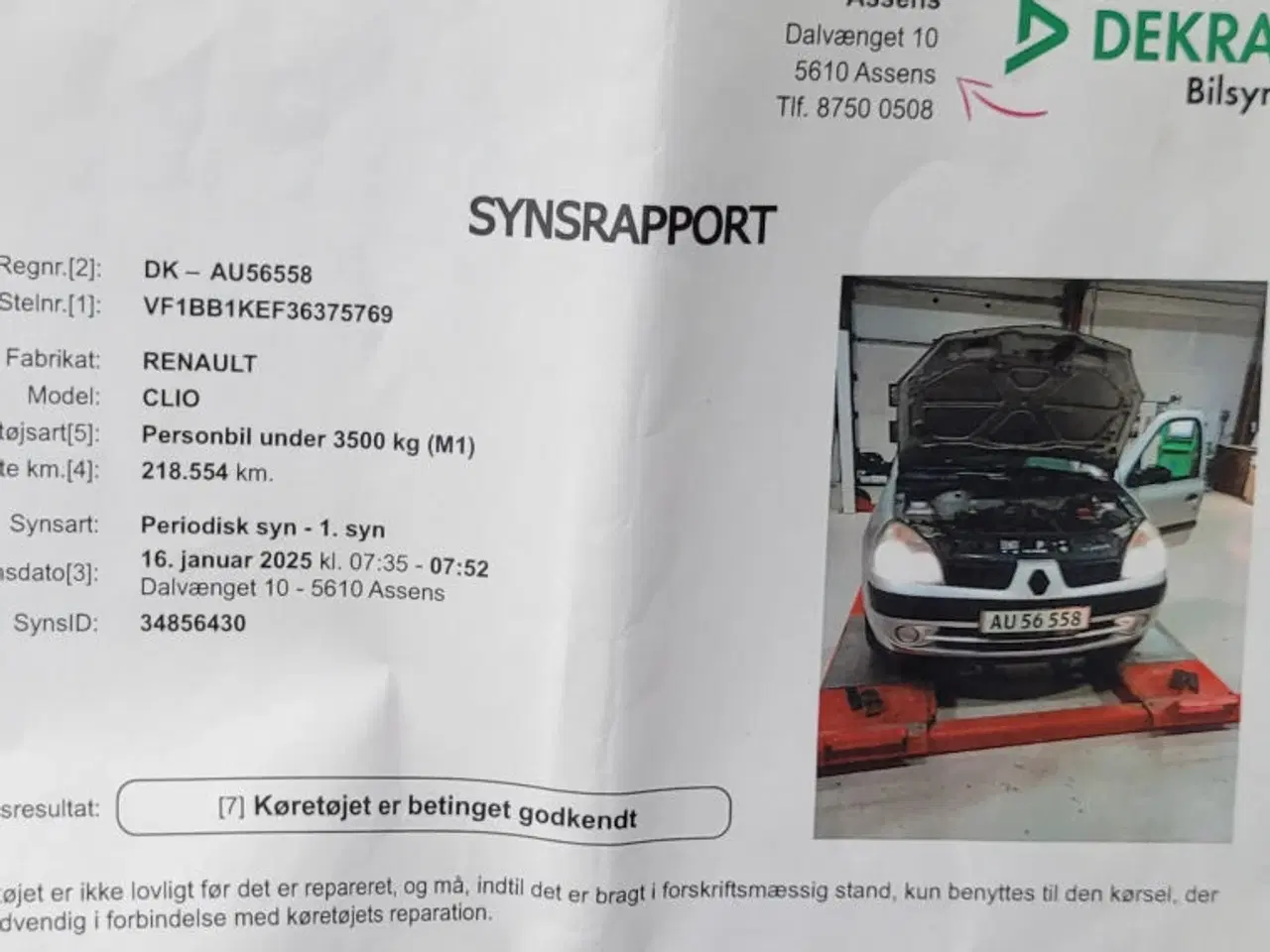 Billede 12 - Økobil: Renault Clio 1.2i, flot stand!