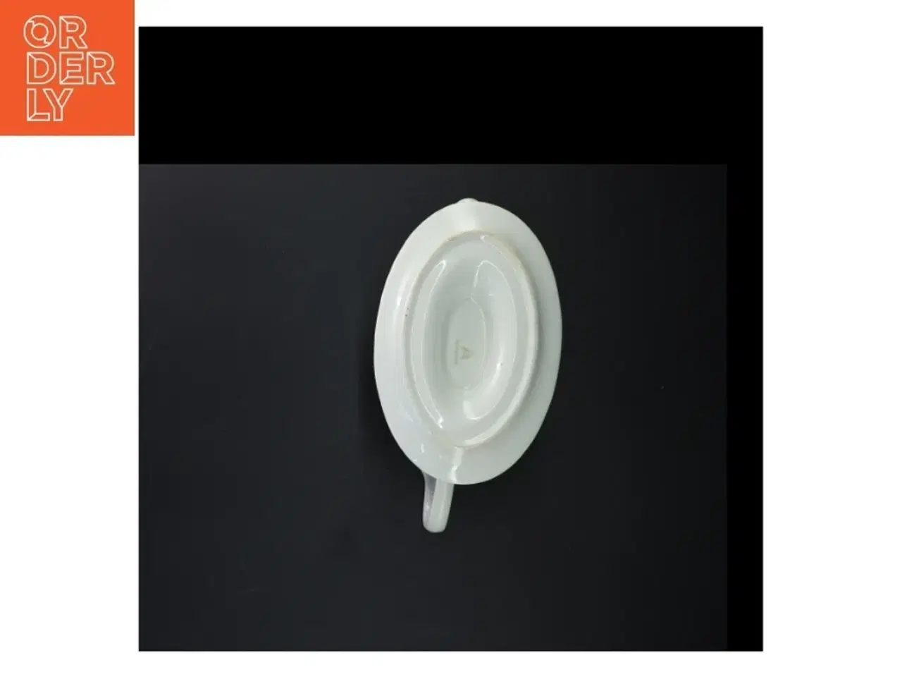 Billede 3 - Porcelæn sovseskål med underkop (str. 23 cm)