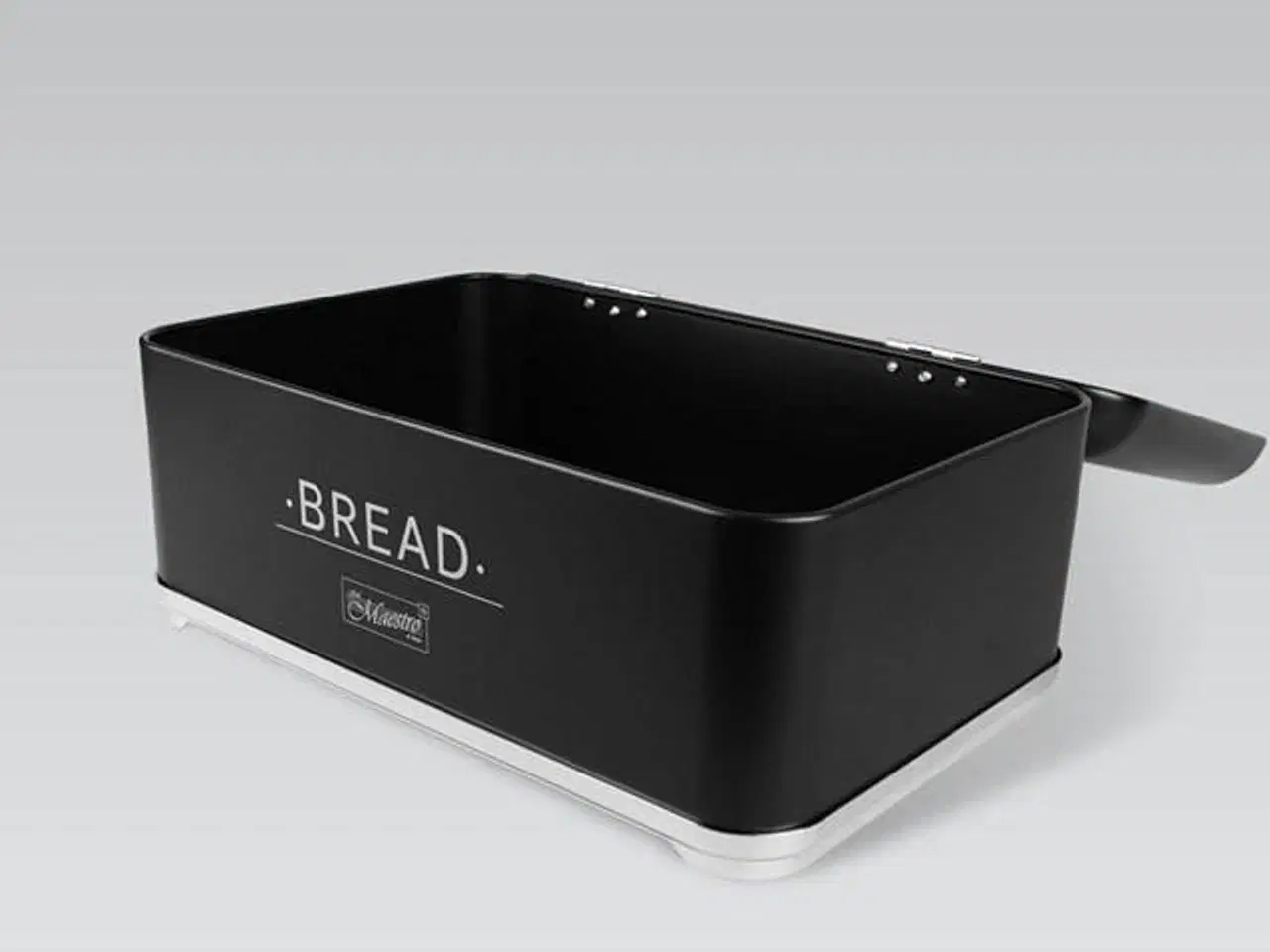 Billede 2 - Brødkasse Maestro MR-1677-AR-BL – sort rustfrit stål