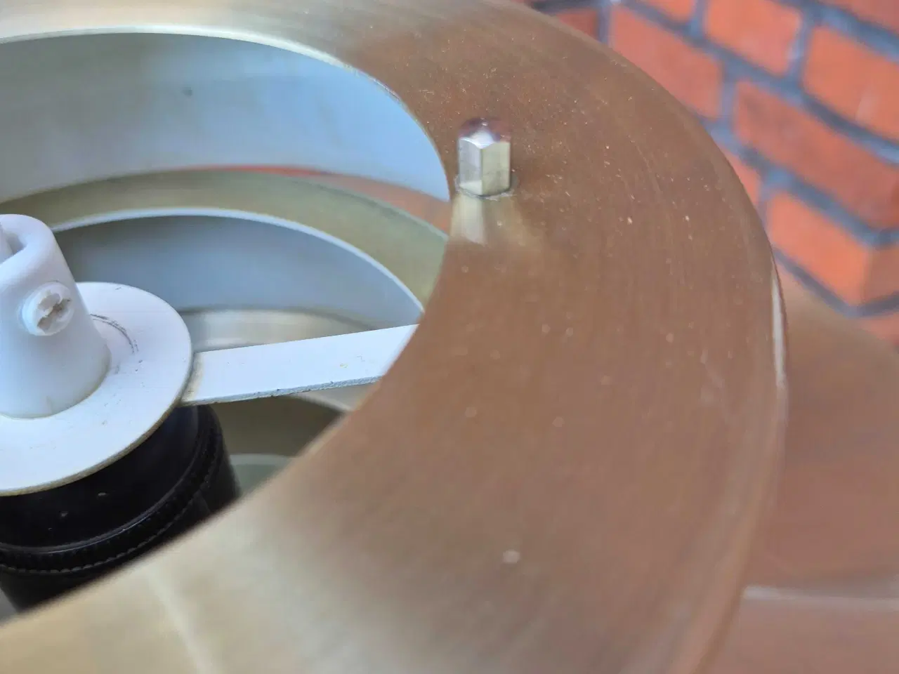 Billede 14 - Virkelig fin messinglampe med god lyseffekt 