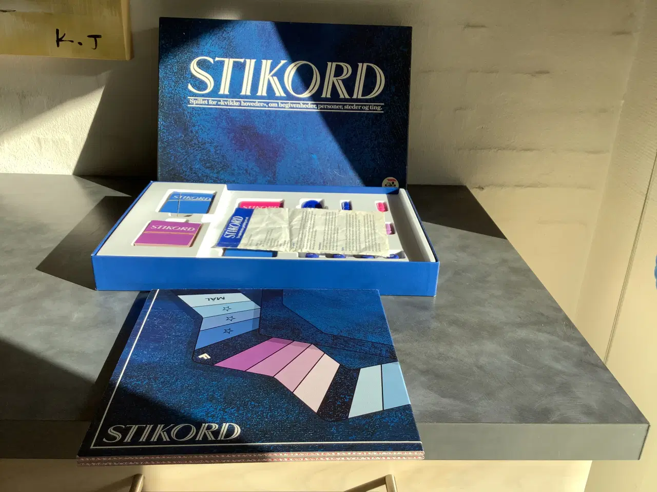 Billede 2 - Brætspil Stikord og danmarksspillet, rummikub 