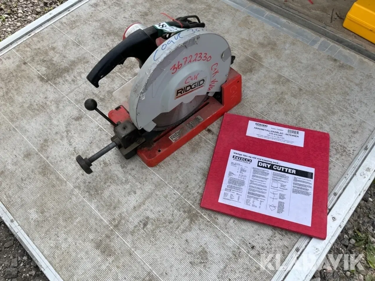 Billede 1 - Metal rundsav Ridgid 590-L