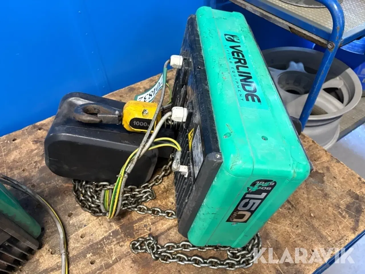 Billede 9 - Kædetalje Verlinde VL101008 B1 elektrisk 1000 kg