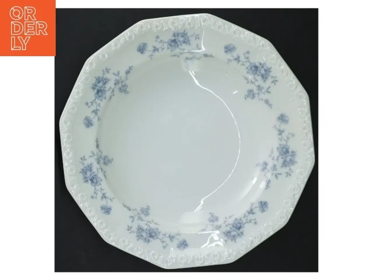 Billede 6 - Porcelænstallerken med blomsterdekor fra Rosenthal (str. Ø. 21,5 cm)