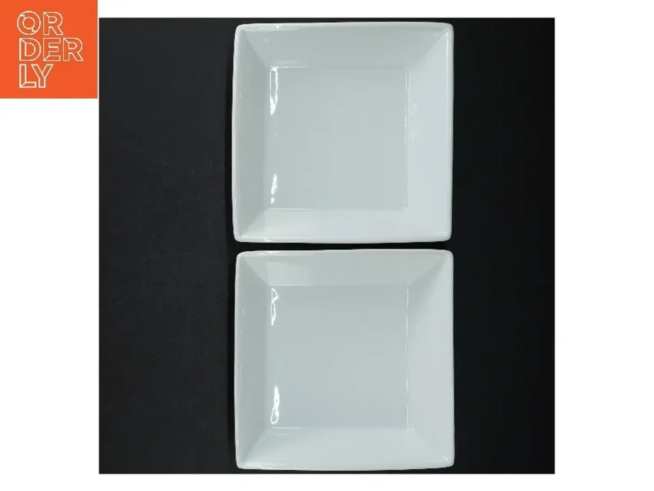 Billede 7 - Hvid firkantede skåle fra Trend (str. 17,5. x, 17,5 cm)