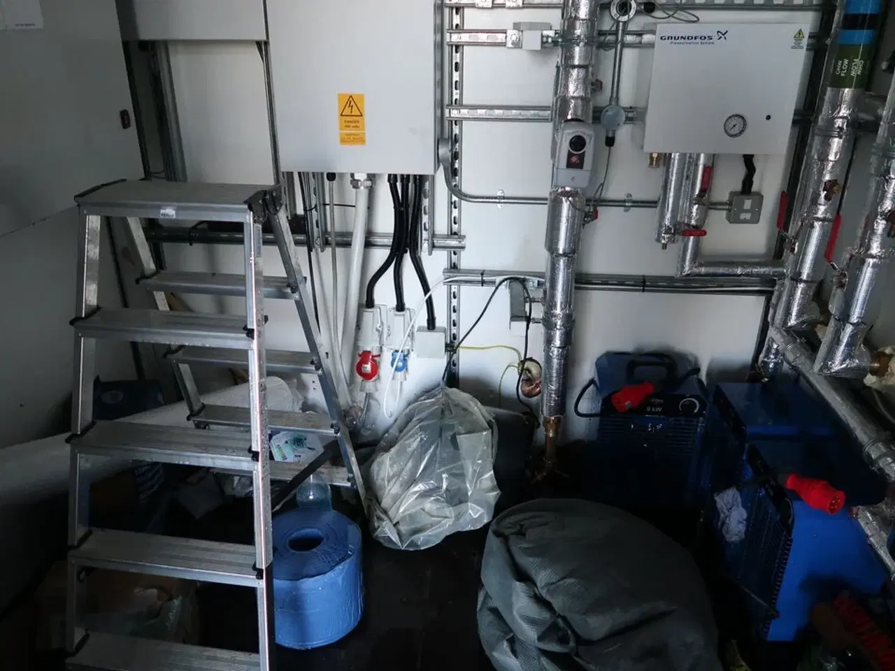 Billede 69 - 20 fods isolering container indrettet som testcenter af overskudsvarme (læs beskrivelse)