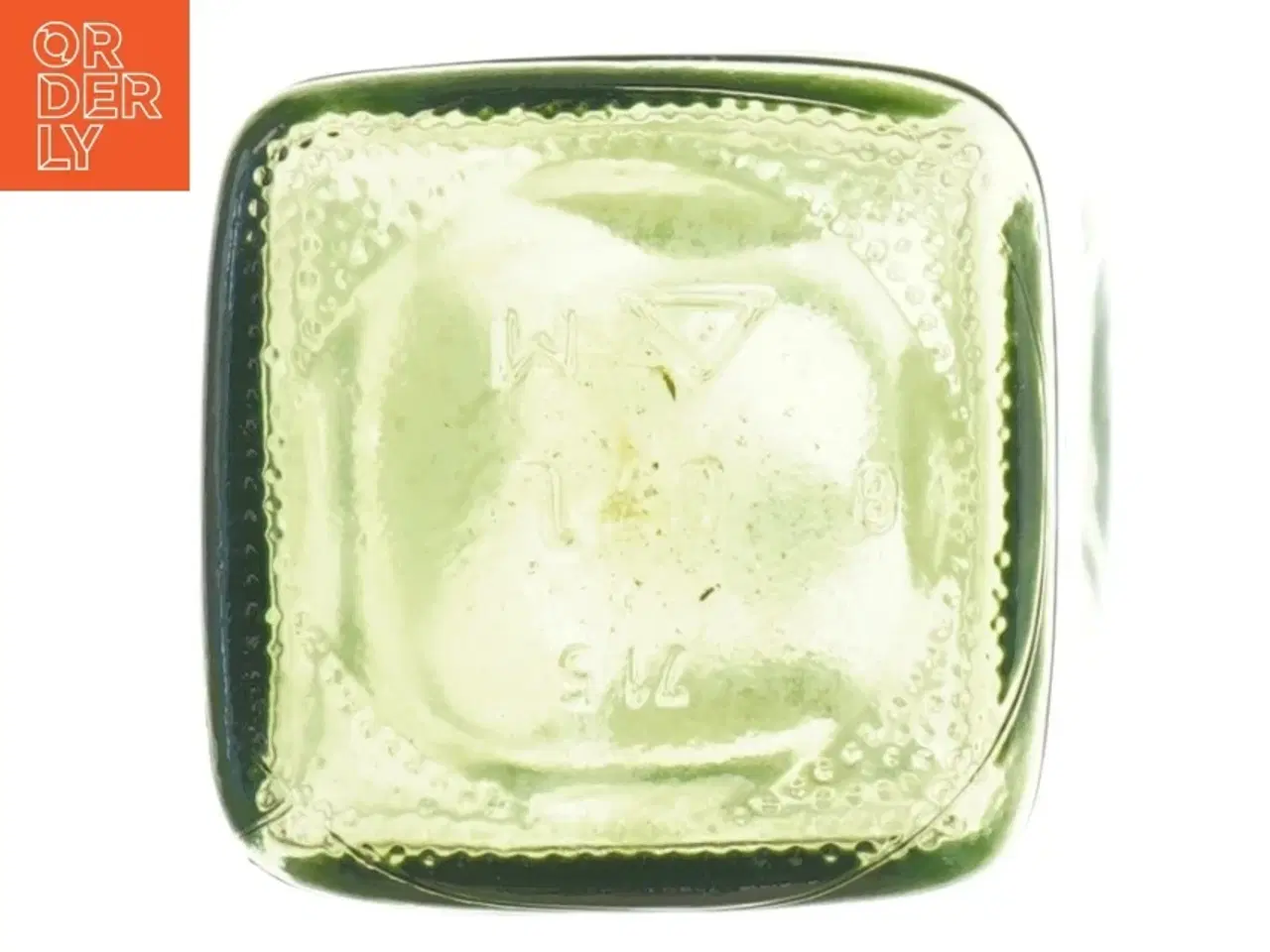 Billede 3 - Gammel grøn glasflaske (str. H 23 cm)