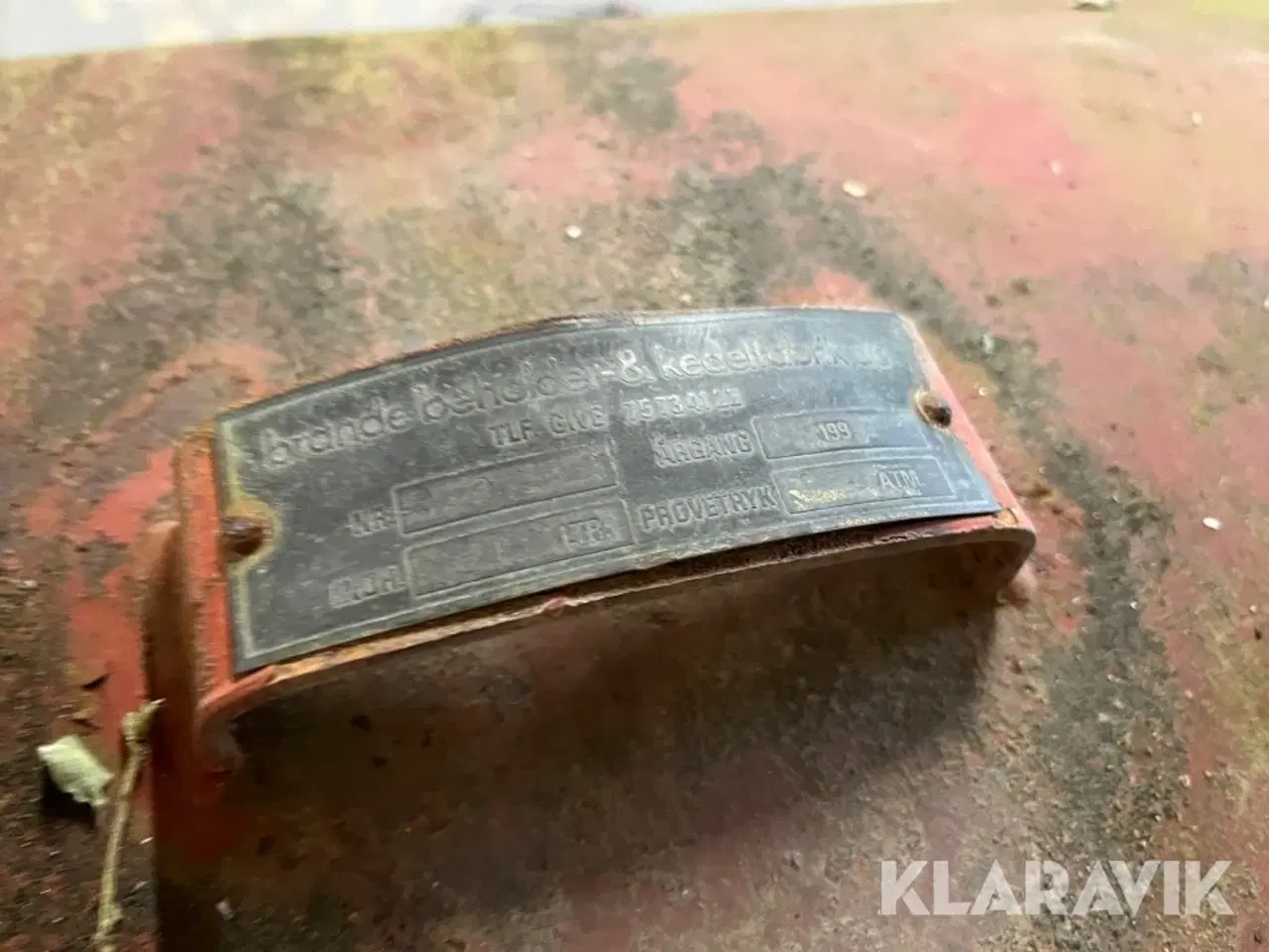 Billede 8 - Olietank Brande Beholderfabrik 1200L