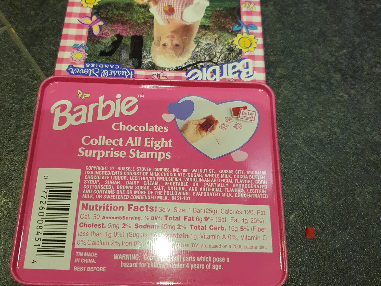 Billede 2 - Barbie  metal dåse  1997