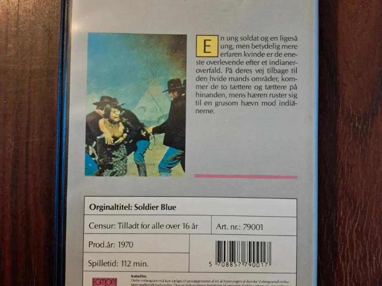 Billede 2 - Soldier Blue vhs