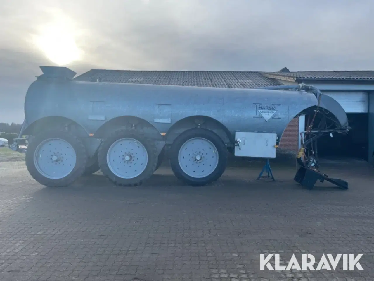 Billede 5 - Gyllevogn Harsø 20 ton specialdesignet med svanehals