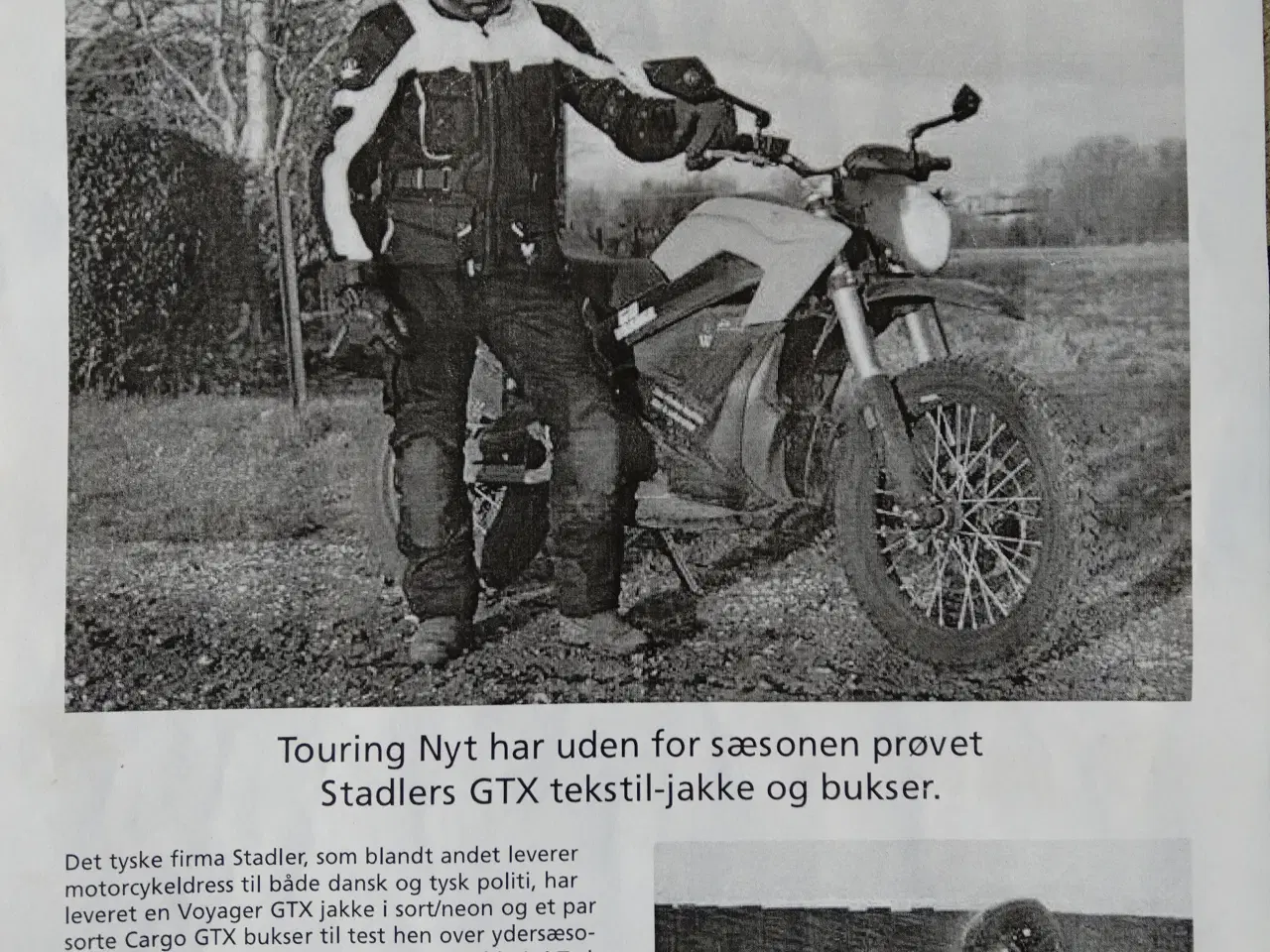 Billede 2 - Stadler motorcykeljakke, meget fin