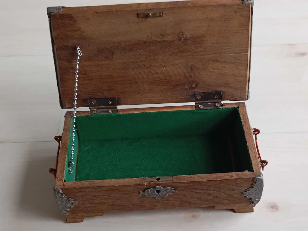 Billede 8 - Vintage skrin. Antik trækiste