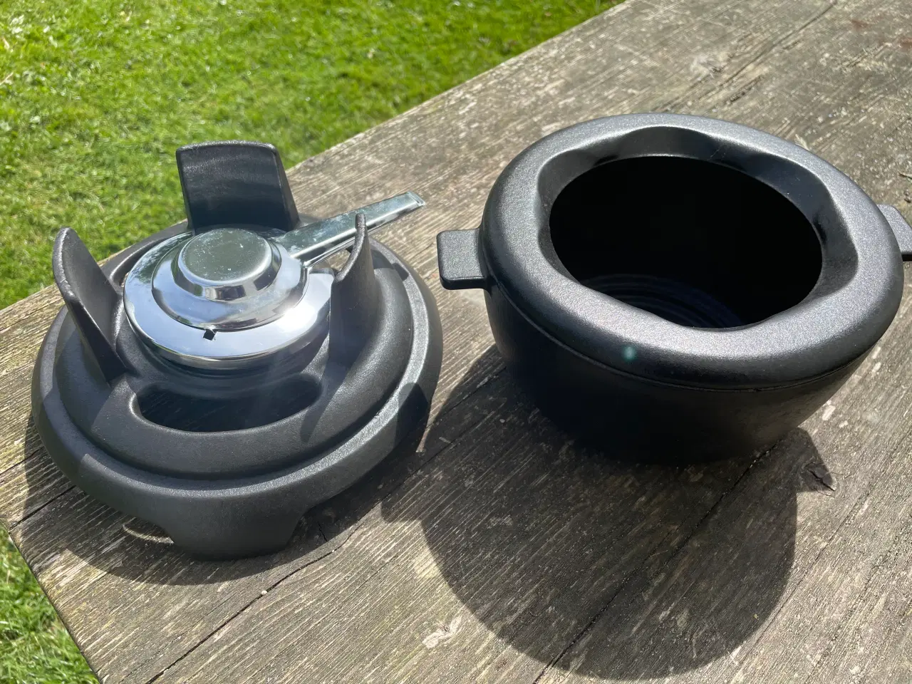 Billede 2 - Fonduesæt i støbejern Staub Pillivuyt