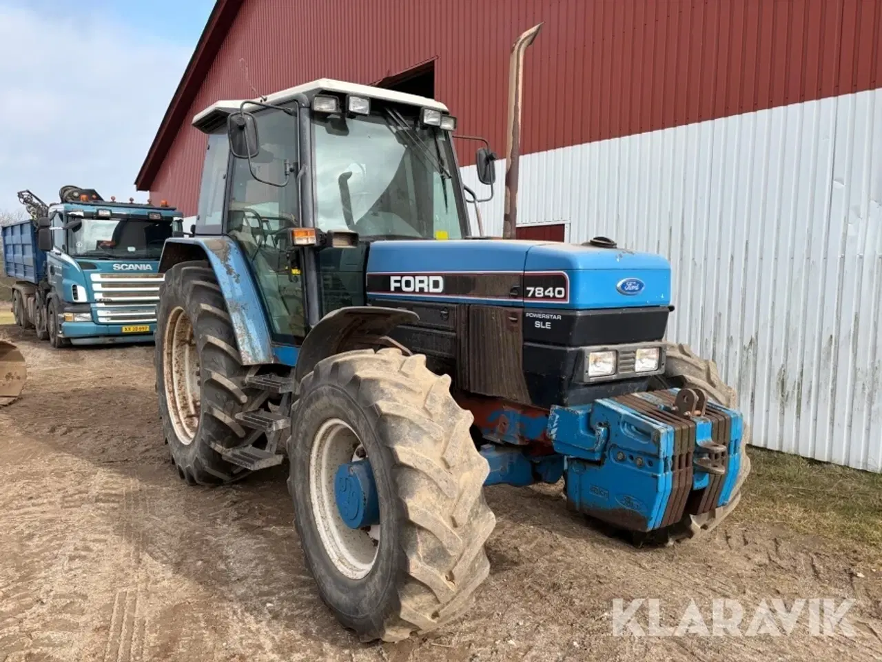 Billede 3 - Traktor Ford 7840 - PowerStar SLE