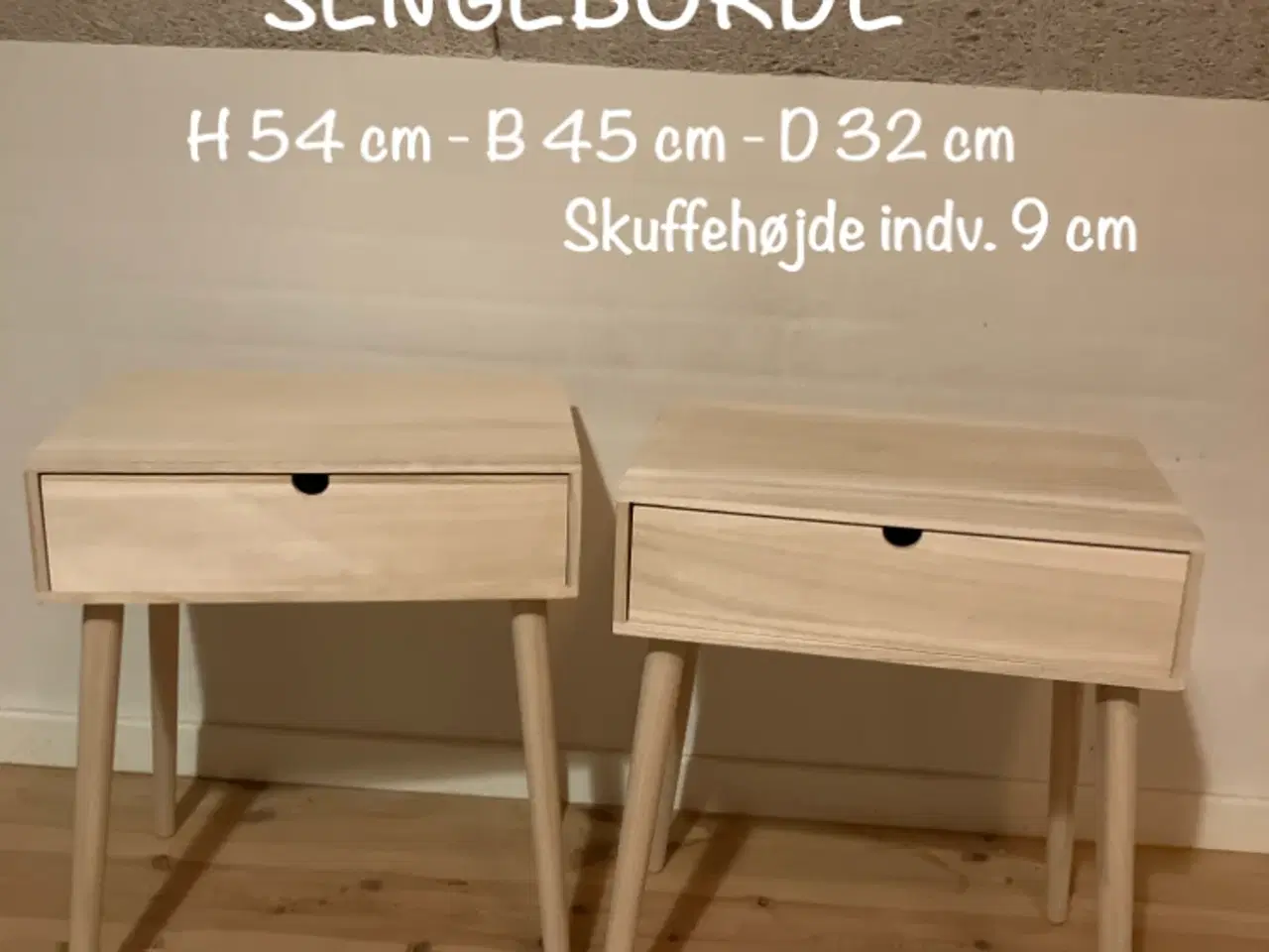 Billede 1 - 2 pæne sengeborde 