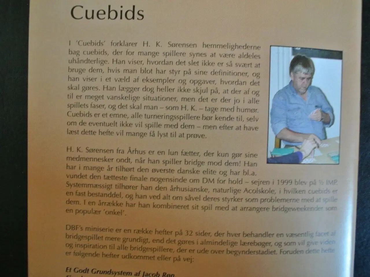 Billede 3 - cuebids - bridge, af h.k. sørensen, emne: hobby og