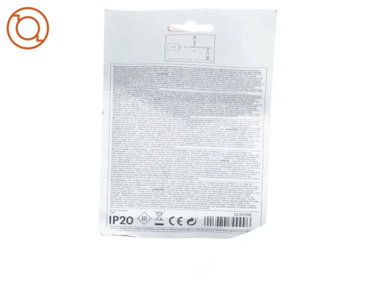 Billede 2 - Lyskæde fra Hema (str. 2 meter)