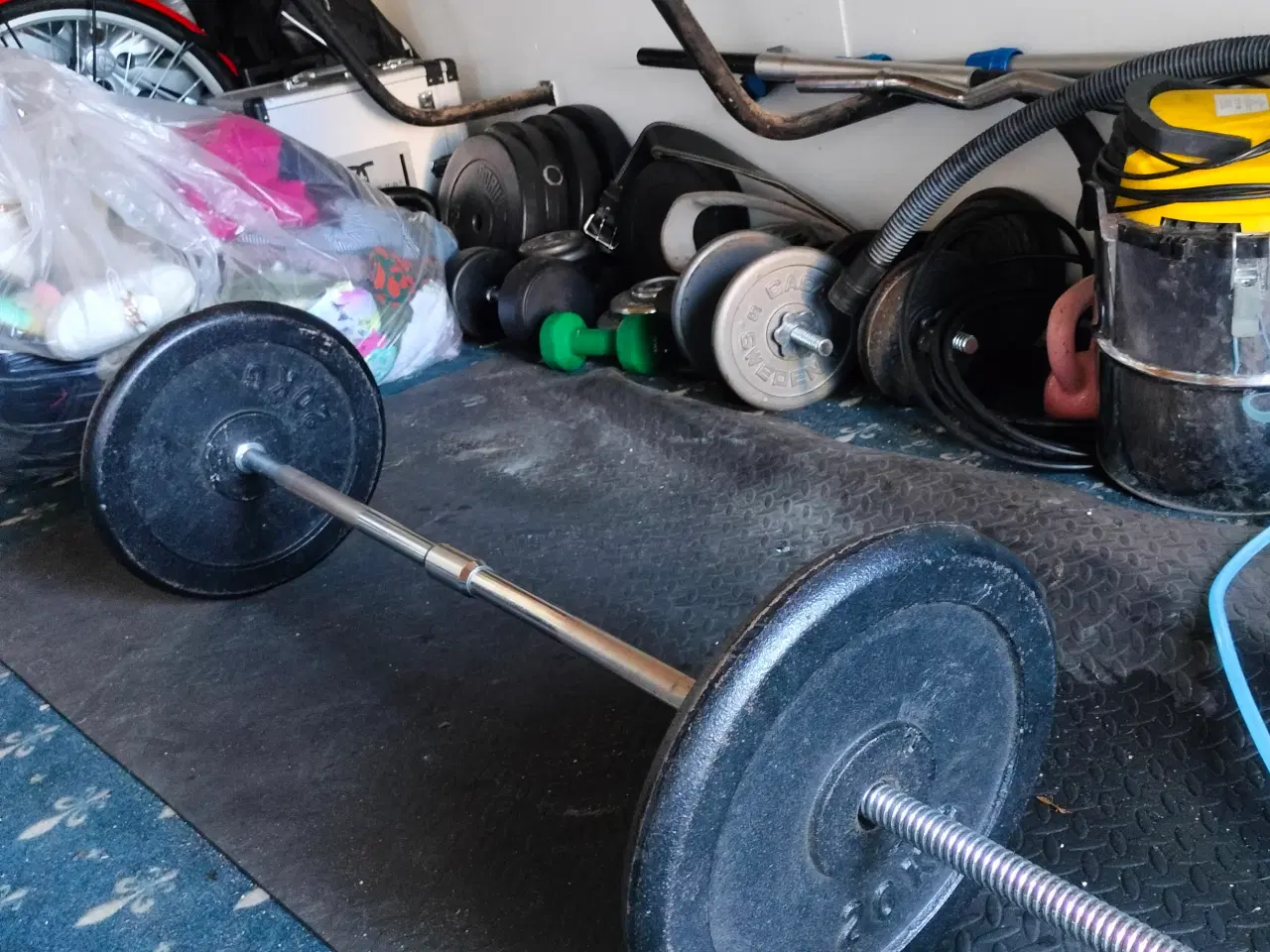 Billede 1 - Home gym, vægte, squat rack, træning udstyr 